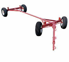 Model 145 - 8 Ton Four Wheel Wagon Gear LESS Wheels/Tires