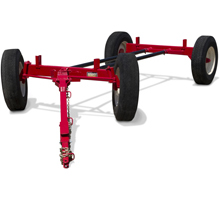 Model 205 - 12 Ton Four Wheel Wagon Gear LESS Wheels/Tires
