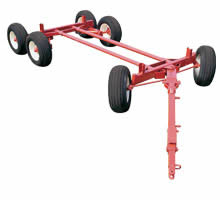 Model 245 - 12 Ton 6 Wheel Wagon Gear LESS Wheels/Tires