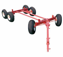 Model 265 - 14 Ton 6 Wheel Wagon Gear LESS Wheels/Tires