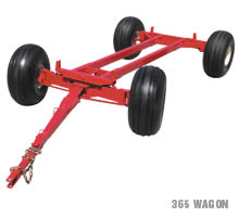 Model 365E - 20 Ton 4 Wheel HD Wagon Gear LESS Wheels/Tires