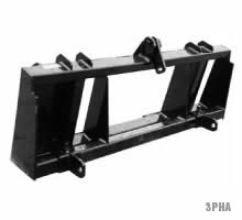 3 Point Hitch Adaptor with Universal Skidsteer Mount