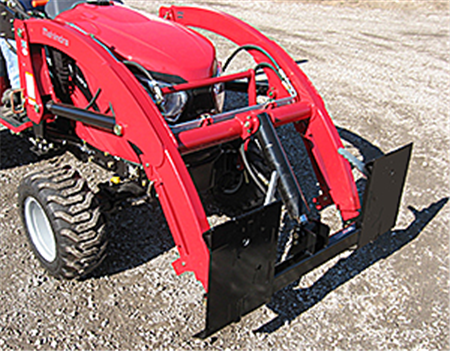 Mahindra eMax 25L & TYM TX-25 to Skid Steer Adapter