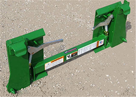 JD 200CX Adapter to Skid Steer Attachments