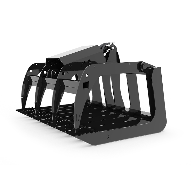 48" Compact Brush Grapple LESS Loader Mount (required)