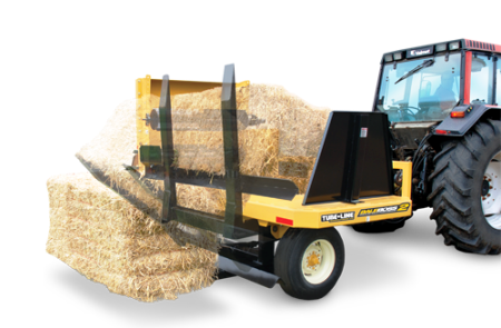BOSSII Pull Type Large Square Bale Processor