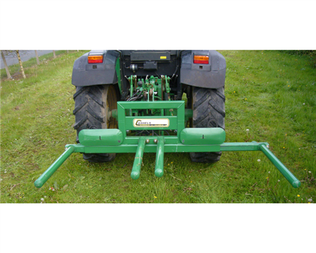 Double Hyd. Vari-Width-3Point-hoses included
