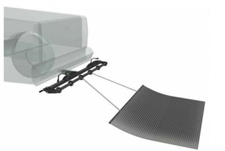 66" Wide Roll-Up Drag Mat (fits 2" hitch receiver on vehicle)