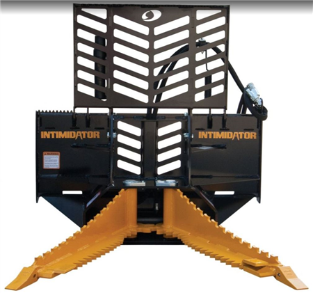 Intimidator Land Clearing Attachment with Skidsteer Mount