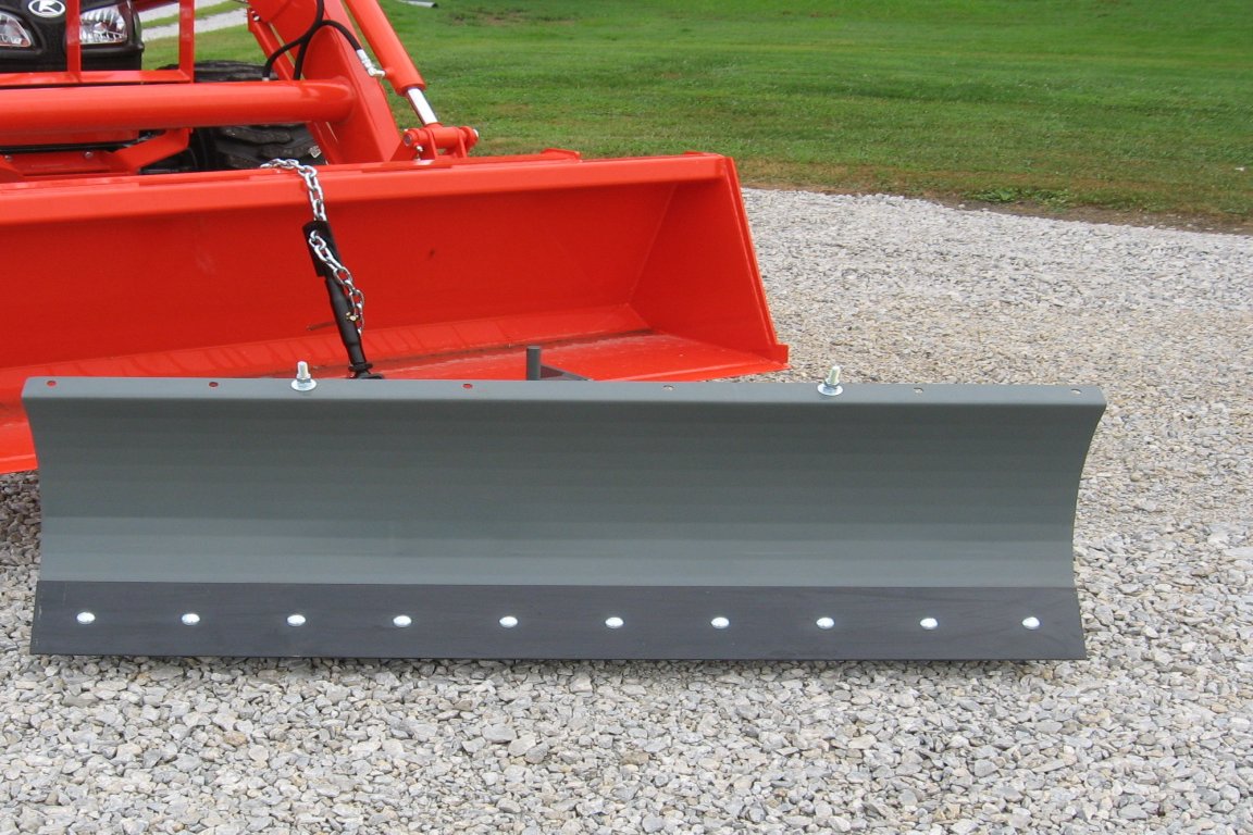 5 ft. Clamp On Snow Blade for Compact Front Loader Tractors