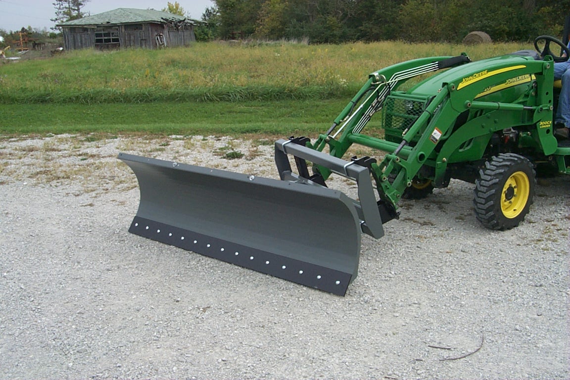 5 ft. Snow Blade for Front Loader LESS Mounting Brackets