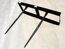 42" Double Tine Bale Spear LESS Mounting Brackets