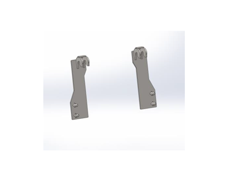 John Deere 400/500 Series Weld-On Kit - Weight 26 lbs.